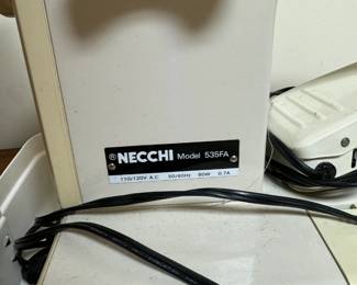 Vintage Necchi serger machine