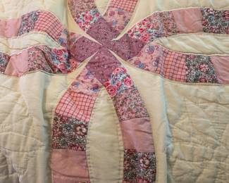 Pink/purple quilt