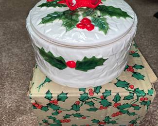 Vintage Christmas box