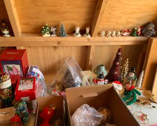 Ornaments, trees and decor