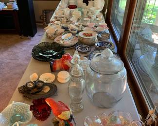 12 feet of fancy glass