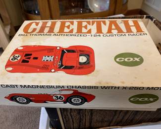 Bill Thomas authorized Cheetah Cox custom racer in box