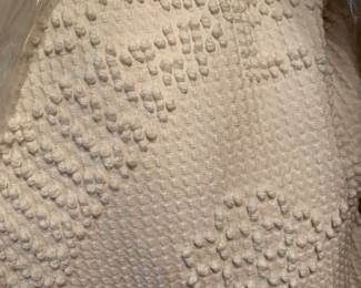 Chenille/George Washington bedspread
