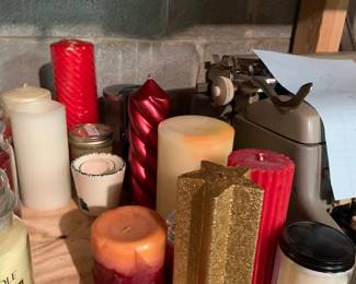 Candles -pillar, taper, votive 