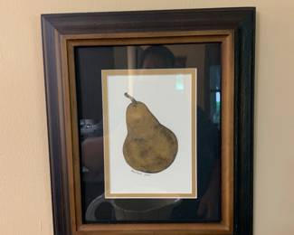 wall art -pear