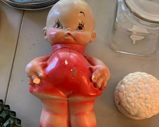 Vintage Kewpie plaster carnival prize