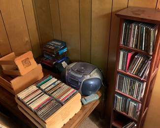 CDs, DVDs, 45s