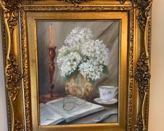 Lilac still life