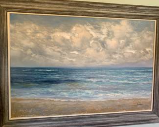 Very large seascape, original