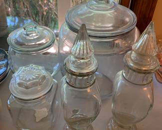 Apothocary jars 