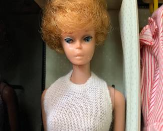 Bubble cut hairdo Barbie -1950s/60s
