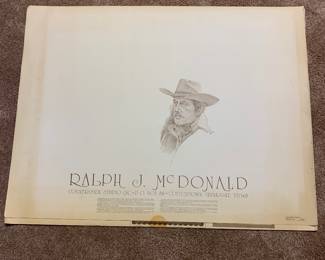Ralph J. McDonald unframed prints