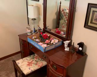Antique vanity