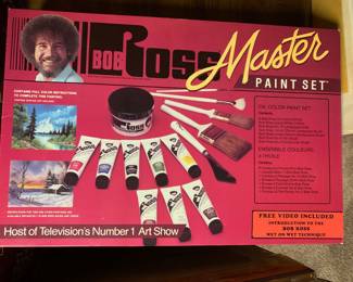 Vintage Bob Ross Master Paint Set -very fun!