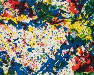 20
Sam Francis
1923-1994
Untitled, From The "Papierski Portfolio" (SF-355), 1992
Lithograph in colors on paper
An artist's proof aside from the edition of 50
Signed in pencil and inscribed AP along the lower edge of the image; Editions Daniel Papierski, Paris, pub.
Sight: 21.625" H x 29.625" W
Estimate: $1,500 - $2,500