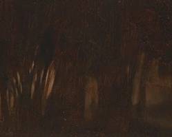 59
Robert Buckland-Nicks
20th century
Forest
Oil on canvas
Signed lower right: Robert Buckland
11" H x 40" W
Estimate: $600 - $800