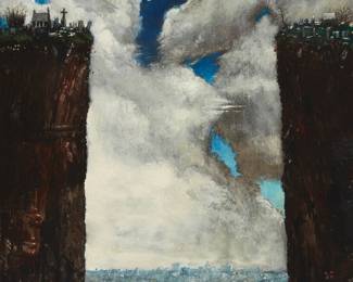 25
Chester Arnold
b. 1952
Untitled, 1995
Oil on canvas
Initialed and dated lower right: CA
20" H x 24" W
Estimate: $1,000 - $2,000