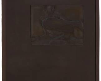 134
Robert Graham
1938-2008
Untitled (LA-2)
Cast copper bas-relief with black patina
Edition: 7/8
Unsigned; with the stamped number and "LA-2" lower right
14.25" H x 14.25" W
Estimate: $1,000 - $1,500