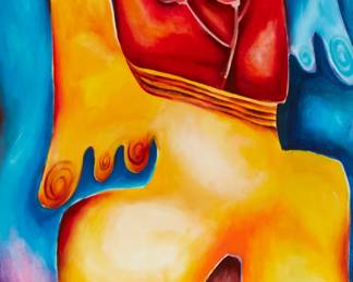 94
Alexandra Nechita
b. 1985
Untitled, 2009
Acrylic on canvas
Signed lower right: Nechita
24" H x 48" W
Estimate: $5,000 - $7,000