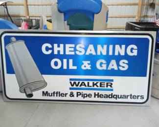 Chesaning Gas and Oil sign