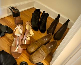 Shoes, including Eileen Fisher, Vince Camuto, Tory Burch, Stuart Weitzman, Bibi Lou, Jack Rogers
