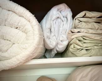 Sheets and bed linens