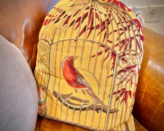 Birdcage pillow