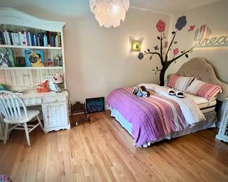 First of two girls' bedrooms 