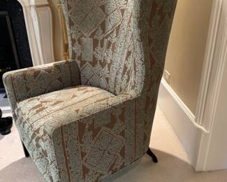 Was $1800 - Now $1080  Baker wing chair                     44"h x 31"w x 32"d 