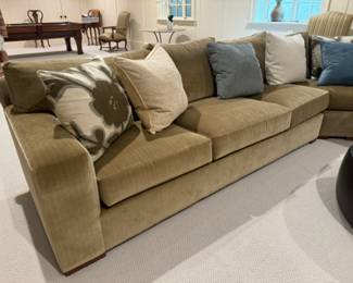  Century 3-part sectional                                             30"h x 128" x 112" x 39" d