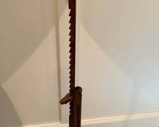 Was $145 - Now $85  Wood ratchet floor lamp 