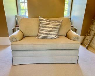   Calico Corners loveseat sleeper sofa   32"h x 54" long x 38"d 