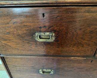  Campaign chest 39"h x 35.5"w x 15.75"