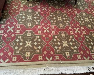 Flat weave rug 12' x 14'