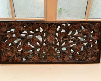 Was $145 - Now $85 Carved panel 13" x 30" 
