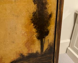 Was $300 - $180  Landscape mixed media on canvas                               51"h x 51"w framed