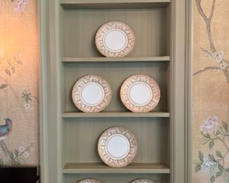 Wm. Guerin Limoges gold encrusted dinner plates 8 pc.