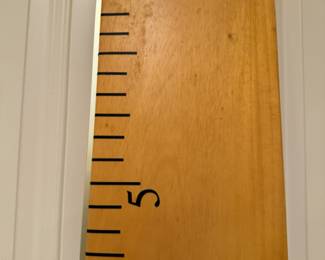 Was $85 - Now $50  6' wood ruler