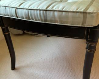 Hickory Chair Regency-style caned chair