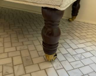   Calico Corners ottoman          17"h x 40"w x 25"d