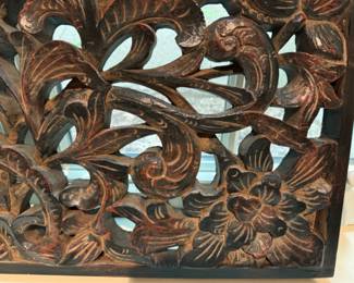 Was $145 - Now $85 Carved panel 13" x 30" 
