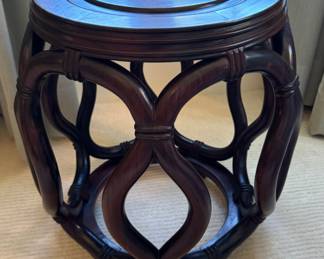  Asian-style side table/stool