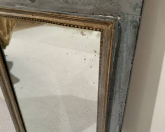 Was $250 - Now $150  Borghese plaster mirror      44.5"h x 17"w 