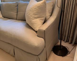 Beautiful Baker sofa                                                                       34"h x 72" long x 38"d 