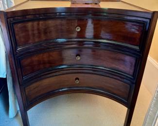 Was $1200 - Now $960  Dessin Fournir chest with concave drawers     30"h x 26"w x 21"d 