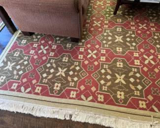 Flat weave rug 12' x 14'