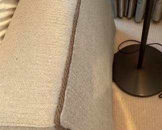  Beautiful Baker sofa                                                                       34"h x 72" long x 38"d 