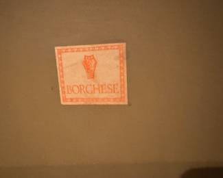 Was $250 - Now $150  Borghese plaster mirror      44.5"h x 17"w 