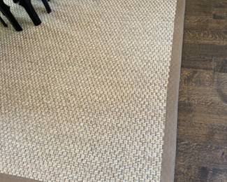  Chunky sisal rug 13.3" x 15'5"