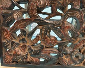 Was $145 - Now $85 Carved panel 13" x 30" 
